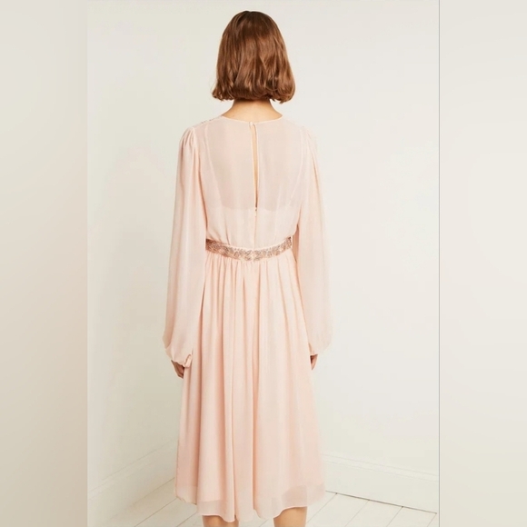 French Connection Soft Pink Dress Sz 8 New With Tags - Picture 13 of 16